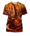 3D All Over Print Dragon Head Hoodie