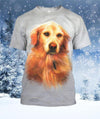 3D All Over Print Yellow Dog Shirts