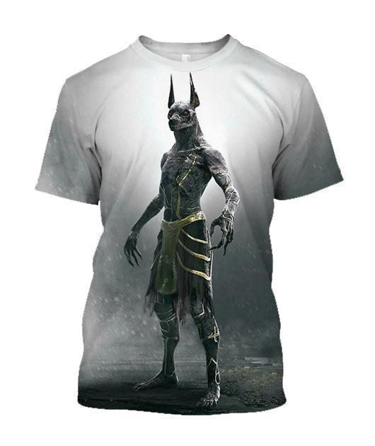 3D All Over Print Anubis Hoodie