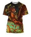 3D All Over Printing Phoenix Flying Shirts