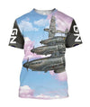 3D All Over Printed Resistance aircraft Shirt4