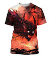 3D All Over Print Dragon 3 Shirts