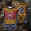3D All OVER PRINT YELLOW  40K ARMOR