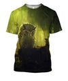 3D All Over Print Owl And Mouse Shirts