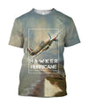 3D All Over Printed Resistance aircraft Shirt1