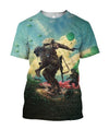 3D All Over Printed Paratrooper 82nd Airborne Clothes