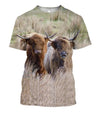 All Over Printed Highland Cattle Beautiful  And Shorts