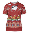 All Over Print Red Horse