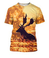 3D All Over Print Deer Autumn Shirts
