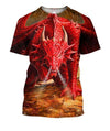 3D All Over Print Dragon Greed Hoodie