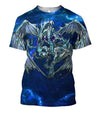 3D All Over Printing  Dragon Shirts