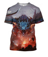 3D AOP Flying Dragon Art Hoodie