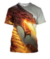 3D All Over Print fFire-Breathing Dragon