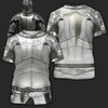 3D All Over Printed Knight Armor Tops