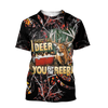 Awesome Hoodie Deer And Beer for Men and Women HBC247