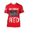 All Over On Friday for Men and Women, T-Shirt, Zip Hoodies, Sweatshirt HBC106