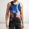 3D All Over Printing Deer And Moon Shirts