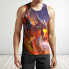 3D All Over Print Dragon Zip Hoodie