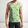 3D All Over Printing Green Cacti And Flower Hoodie