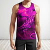 3D All Over Print Dragon Flying Purple Hoodie