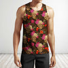 3D All Over Print Skull Rose Flower Shirts