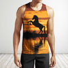3D All Over Print Horse Sunset Shirts