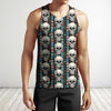 All Over Print The Skull Hoodie