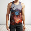 3D AOP Flying Dragon Art Hoodie