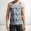 3D All Over Print Skull Flower Shirts