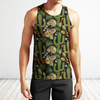 All Over Print Cactus And Skull