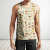 3D All Over Printing White Premium Mushroom Shirt