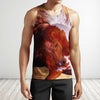 3D All Over Printing Beautiful Red Horse Shirts