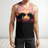 3D All Over Print Horse Silhouette Sunset Shirts