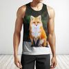 3D All Over Printed Fox Art Shirts and Shorts
