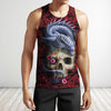 3D All Over Printing Skull With Dragon Shirts