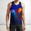 3D All Over Print Couple Owl Shirts