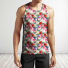 3D All Over Printing Scarlet Macaw And Flower Shirt