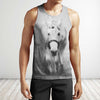 3D All Over Print White Horse Shirts