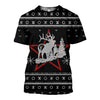 3D All Over Printed Deer Christmas Shirts