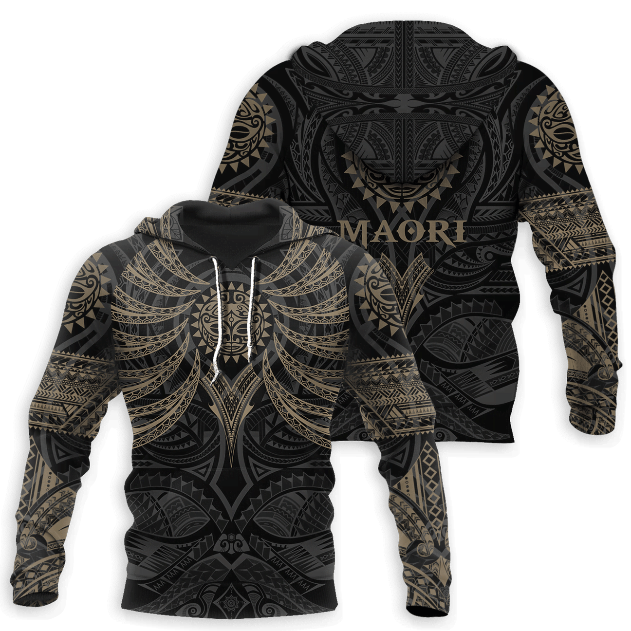Awesome hoodie 3d all print Maori forMen and Women, T-Shirt, Zip Hoodies, Sweatshirt NQ385