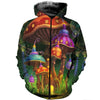 3D All Over Printed Halloween Mushroom Shirts and Shorts