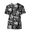 Awesome hoodie 3d all print Three Wise Skulls for Men and Women, T-Shirt, Zip Hoodies, Sweatshirt NQ401