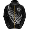 Awesome Hoodie Tiki Silver Fern Tatoo for Men and Women HBC295