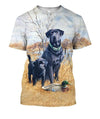 All Over Print Black Labrador