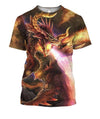 All Over Print Fire Breathing Lizard