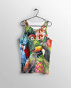 All Over Printed Parrots Shirts H207B