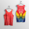 All Over Printed Parrots Shirts H2539B