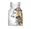 Awesome Hoodie 3D All Over Print Wolf Tatoo for Men and Women Hoodie, T-Shirt, Zip Hoodies, Sweatshirt