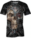 Awesome hoodie 3d all print Terminator Skull for Men and Women, T-Shirt, Zip Hoodies, Sweatshirt NQ298