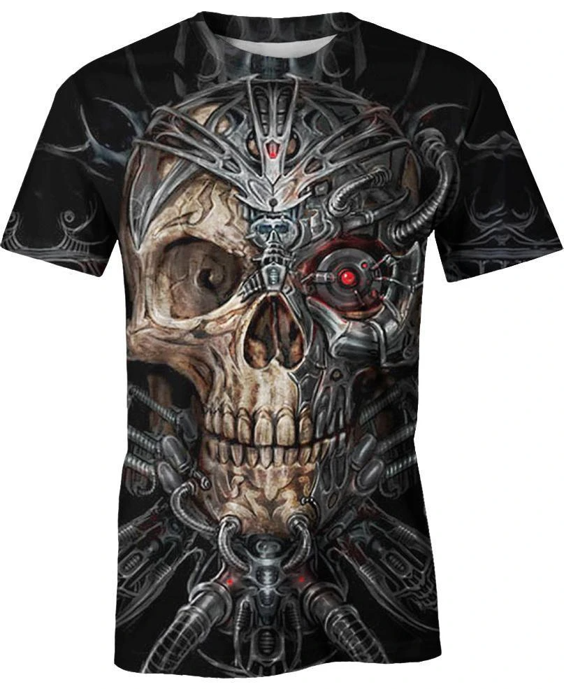 Awesome hoodie 3d all print Terminator Skull for Men and Women, T-Shirt, Zip Hoodies, Sweatshirt NQ298